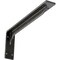 Ekena Millwork Embrey Steel Bracket, Antiqued Pewter 2"W x 16"D x 6 1/2"H BKTM02X16X06EBAPW - alternate 1